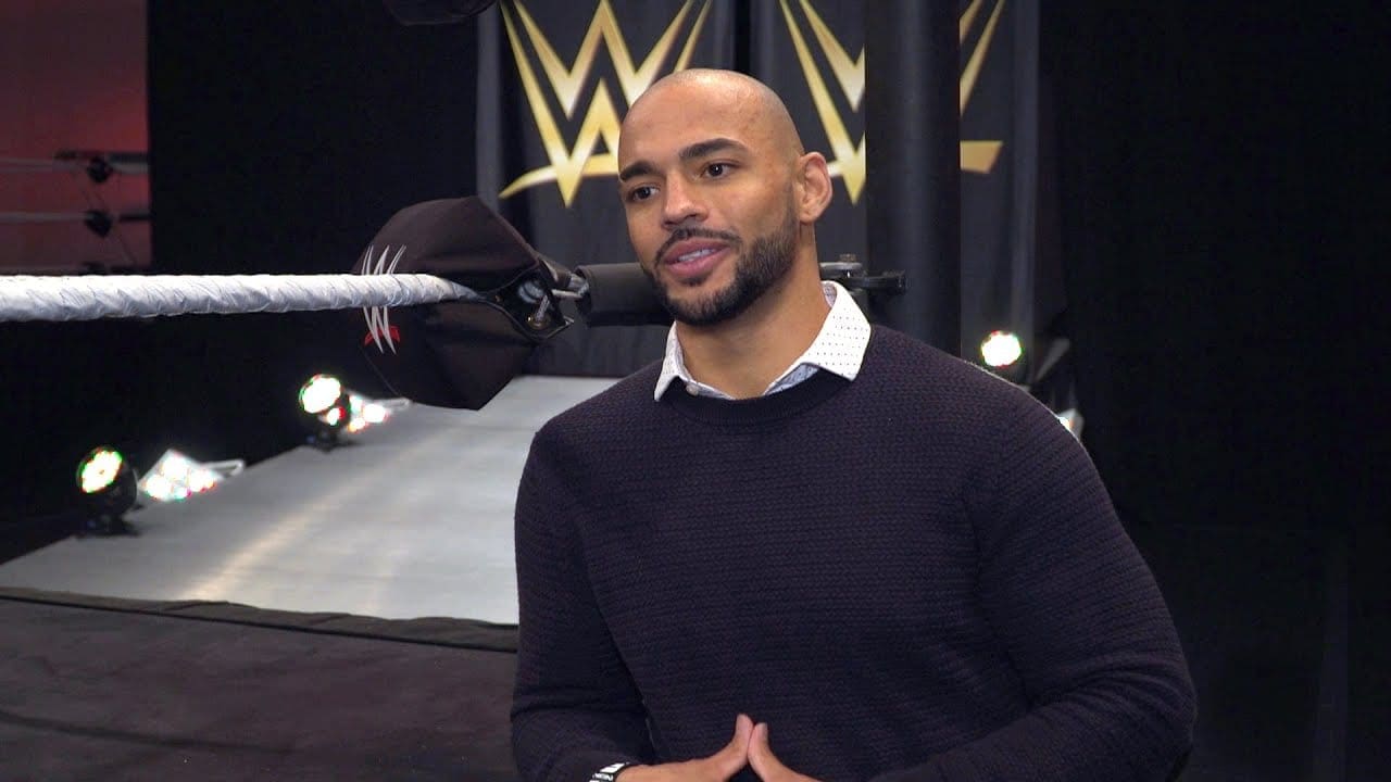 Footage of Ricochet at the WWE Performance Center