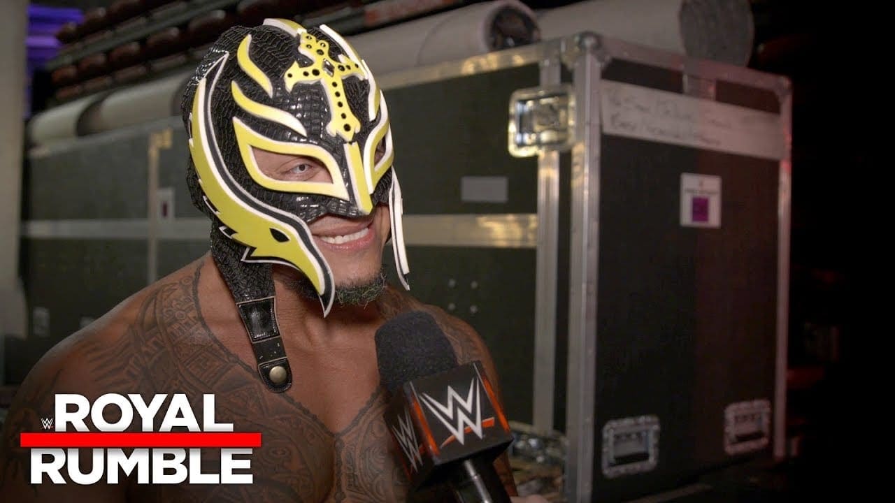Rey Mysterio Reacts to Return at The Royal Rumble