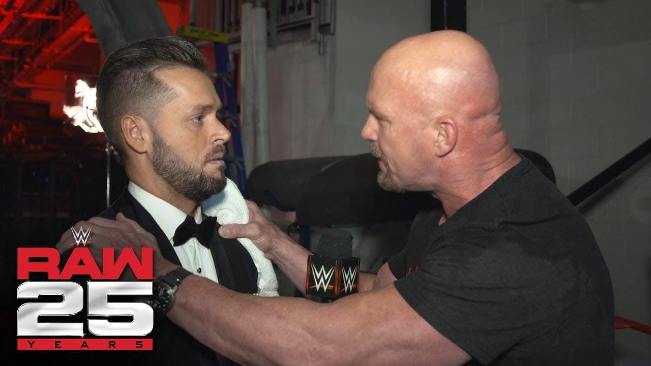 Steve Austin Unleashes Verbal Assault on Mike Rowe Backstage at RAW