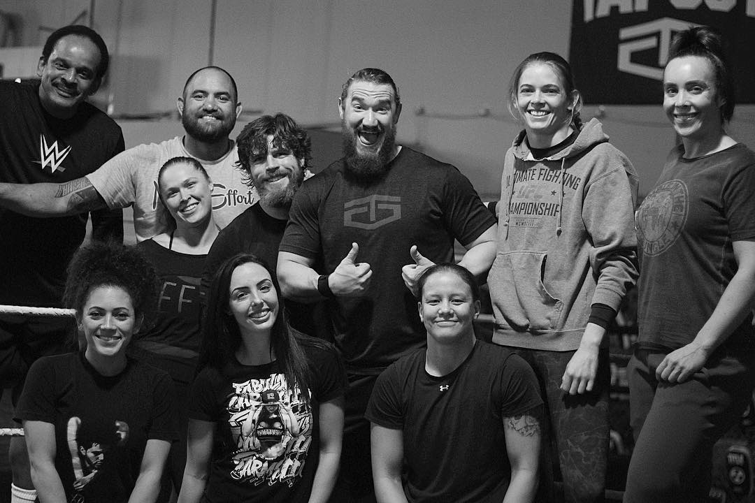 Check Out Photos of Ronda Rousey Training at the WWE Performance Center