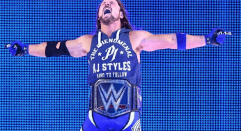 AJ Styles Reveals Status for WrestleMania