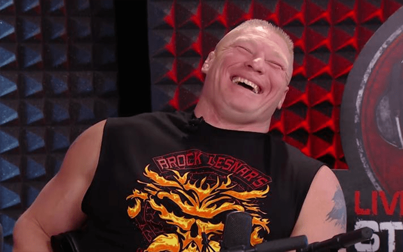 UFC Fighter Teases WWE Match Against Brock Lesnar