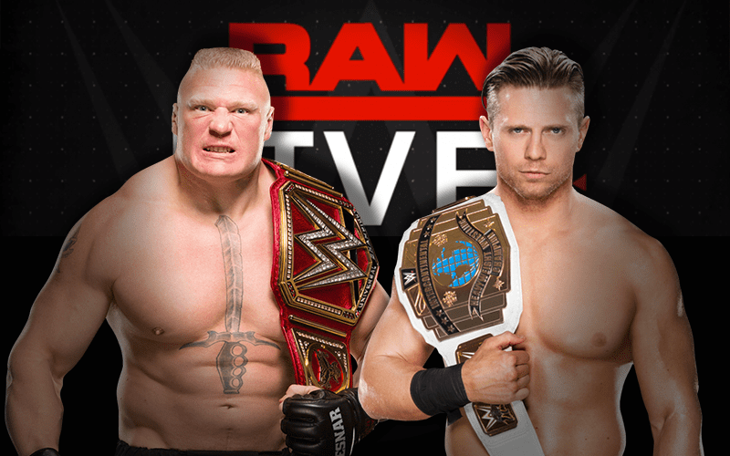 Brock Lesnar vs. The Miz Booked for WWE Live Event