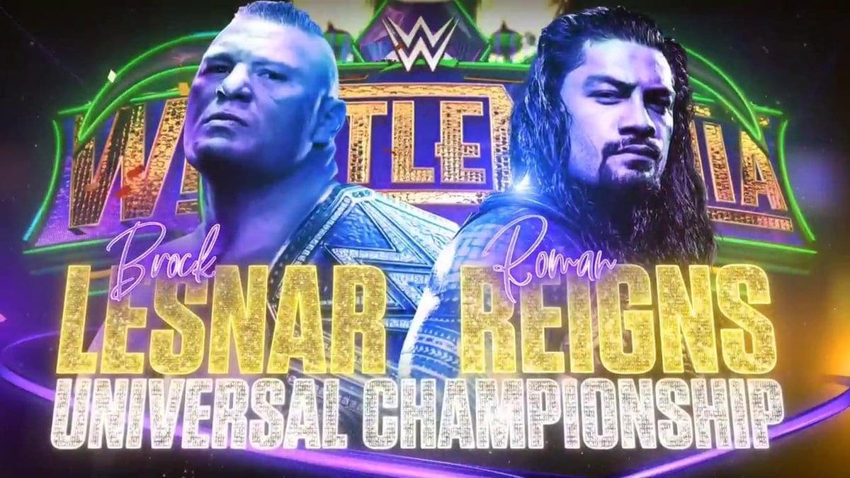 WWE Universal Title Match Set for WrestleMania