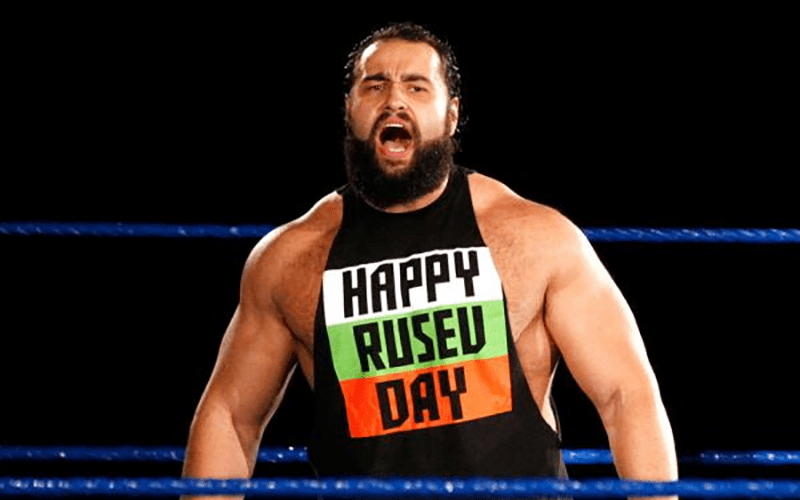 Rusev Merchandise a Hot Seller in WWE