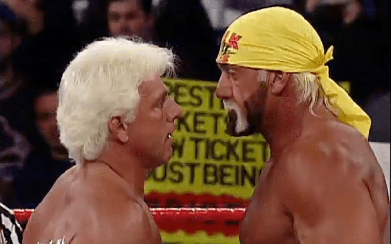Hulk Hogan Lobby for Another Match Against Ric Flair