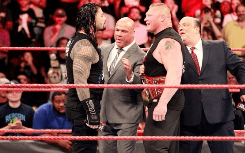Possible Brock Lesnar & Roman Reigns RAW Spoiler
