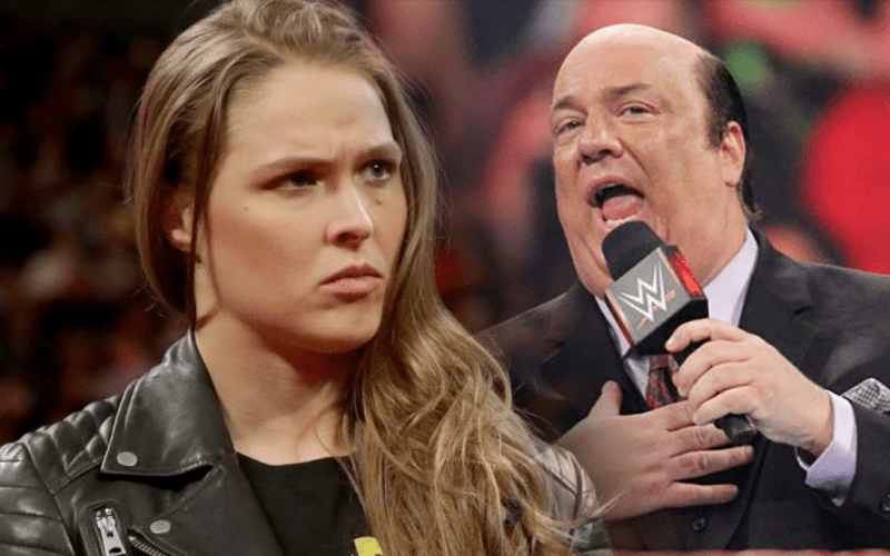 Paul Heyman on Ronda Rousey: “She’s An Endorsement of the Women’s Division