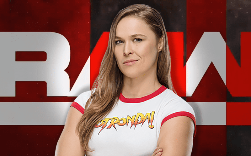 Ronda Rousey Removed from Several RAW Events