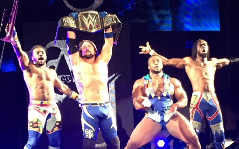 AJ Styles Returns to Action at WWE Live Event