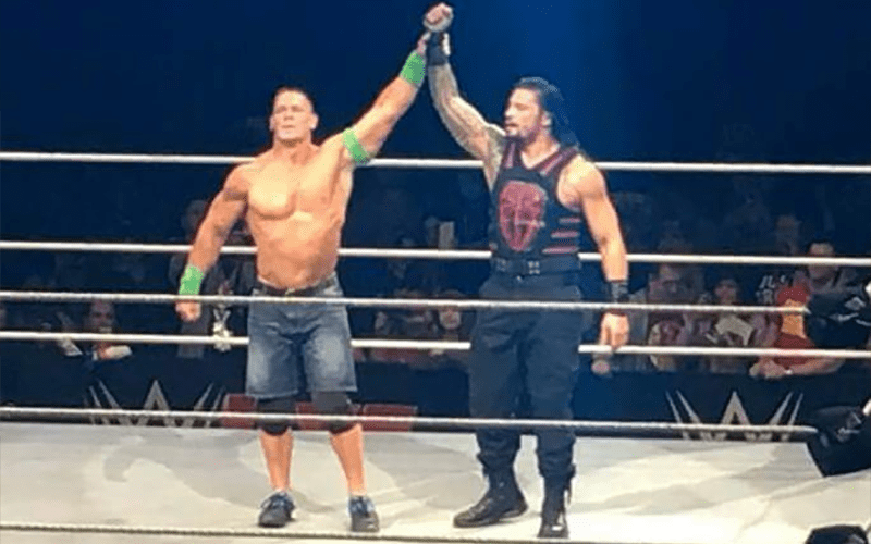 Chicago Fans Hijack Roman Reigns vs. John Cena Match