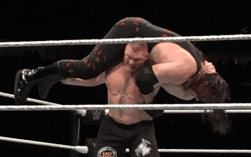 Reason Brock Lesnar vs. Kane Match Was So Short