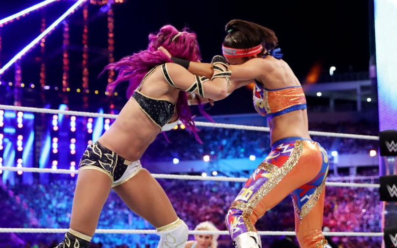 Rumored Sasha Banks vs. Bayley Match Could Make WrestleMania History