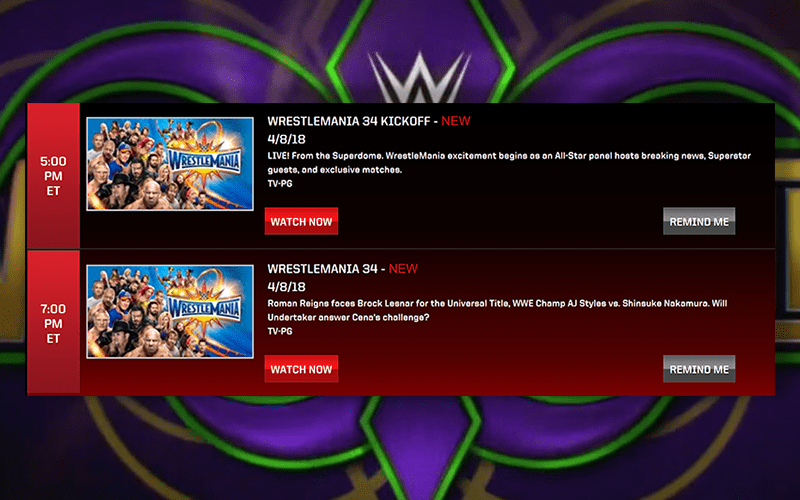 WrestleMania Will Run 7 Hours…At Least