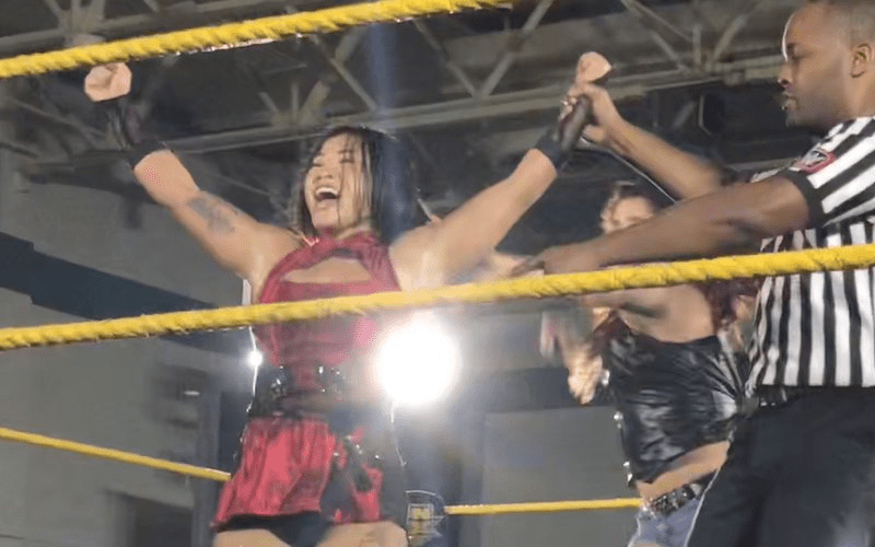 Xia Li Makes NXT In-Ring Debut