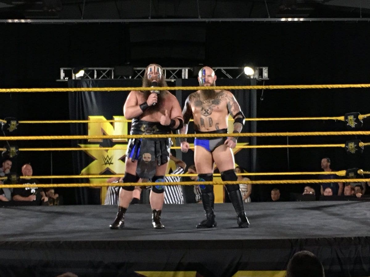 War Machine Debut at NXT Live Event — No Longer Using War Machine Aliases?