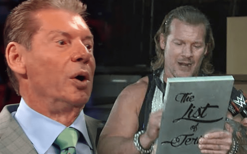 Vince McMahon Told Chris Jericho He Was Winning Universal Title At WrestleMania