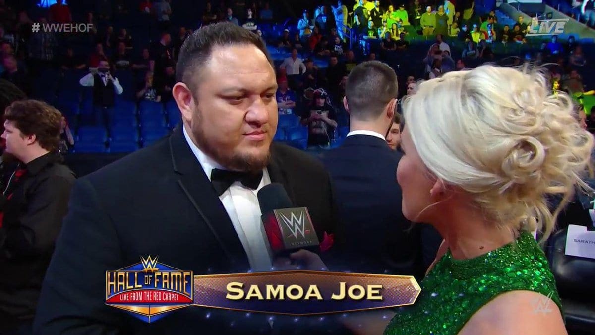 Samoe Joe Appears on WWE Television