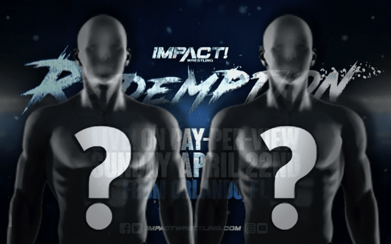 Impact Wrestling Changes Main Event for Redemption PPV
