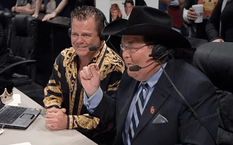 Jim Ross Reveals ‘The Only Reason’ WWE Put Jerry Lawler On Commentary
