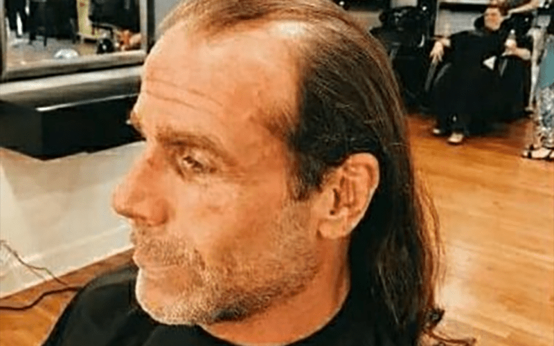 Shawn Michaels Chops Off His Long Hair