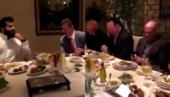 Watch Vince McMahon, The Undertaker, Brock Lesnar, Kurt Angle, & More Have Exclusive Dinner In Saudi Arabia