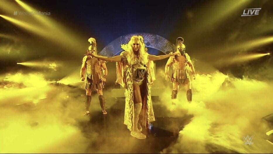 Identity Of Gladiators During Charlotte Flair’s Entrance Revealed