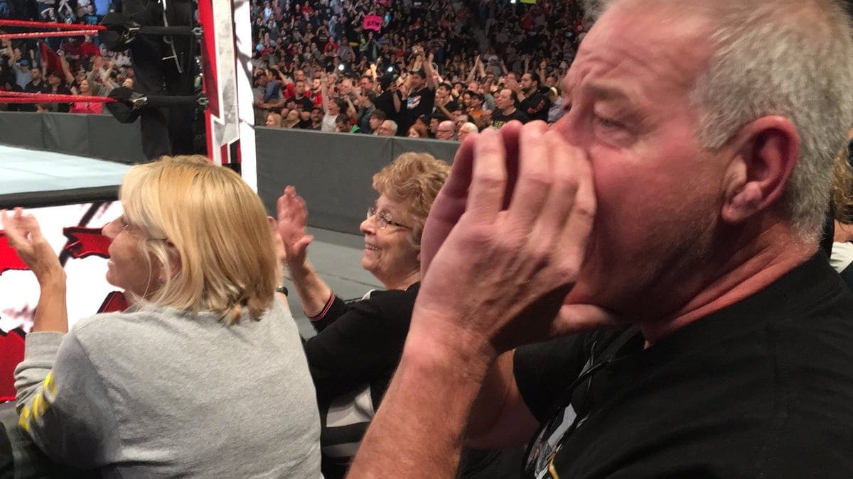 Watch Kevin Owens’ Father React To His Son Coming Out On Raw