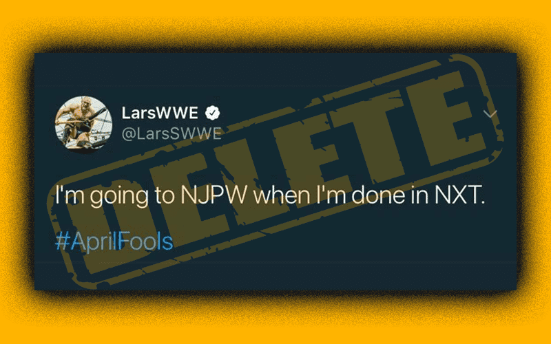 WWE Makes Lars Sullivan Delete Post from Twitter