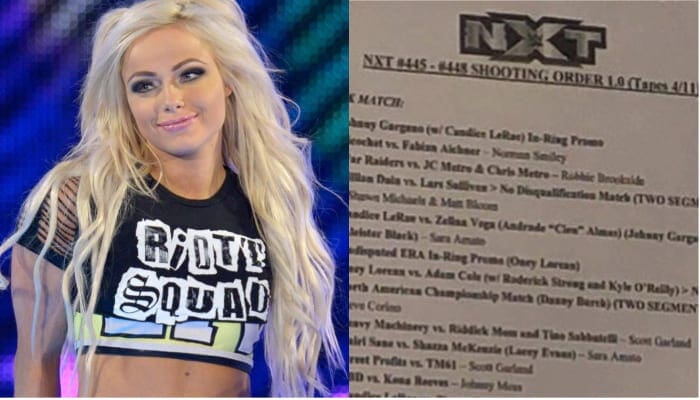 Liv Morgan Releases Confidential Backstage Production Material
