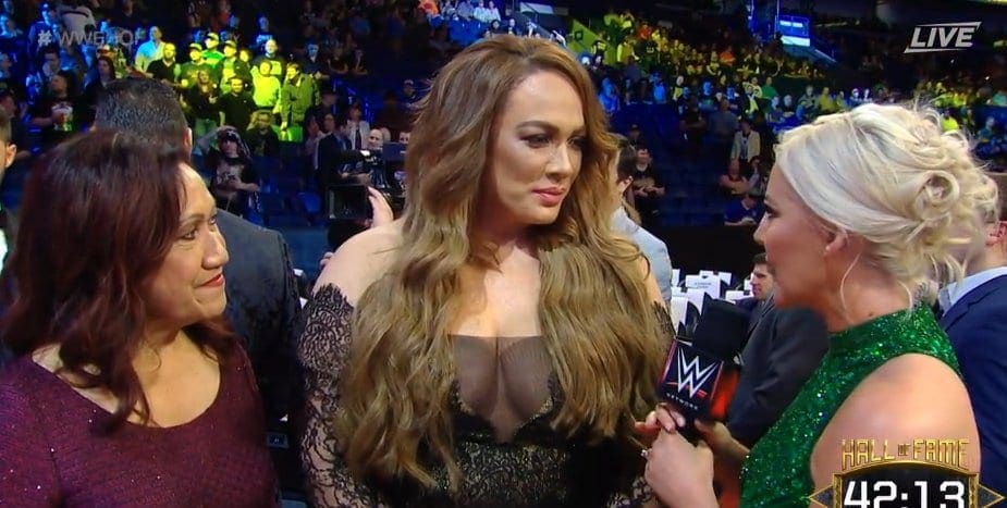 Nia Jax’s Picked The Rock’s Mom As Her WWE Hall Of Fame Date