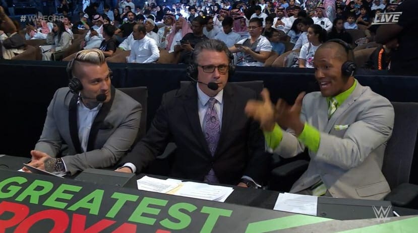 Michael Cole Botches Terribly at The Greatest Royal Rumble