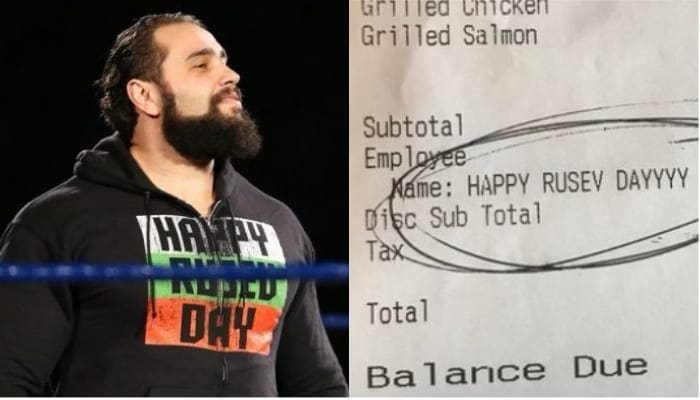 Rusev Receives Happy Rusev Day Greeting In Unexpected Way