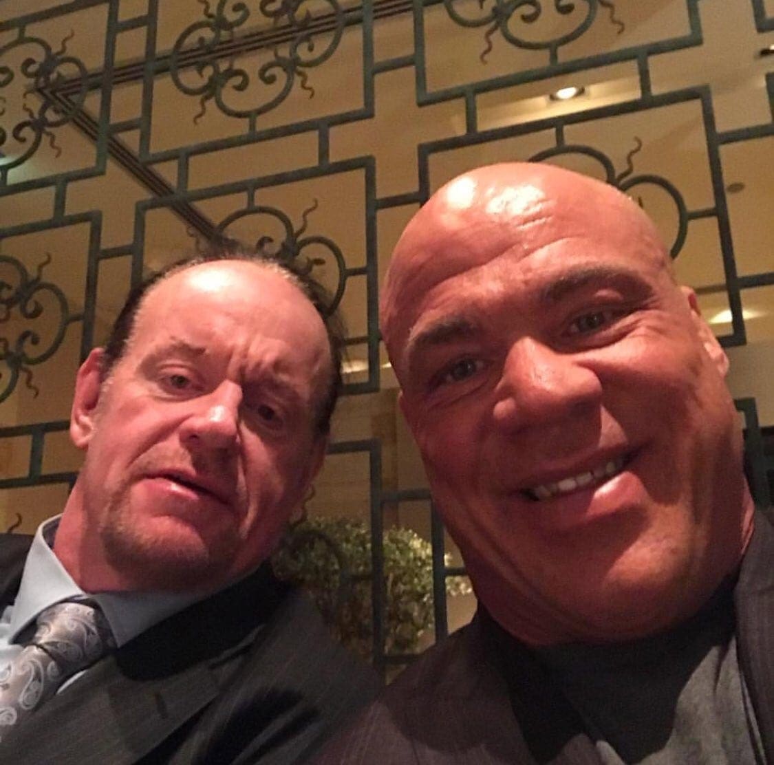 Kurt Angle Posts Selfie With The Undertaker