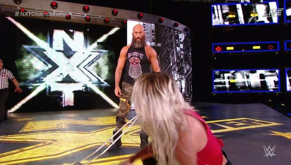 Tommaso Ciampa Mocks Candice LeRae After Being “Injured”