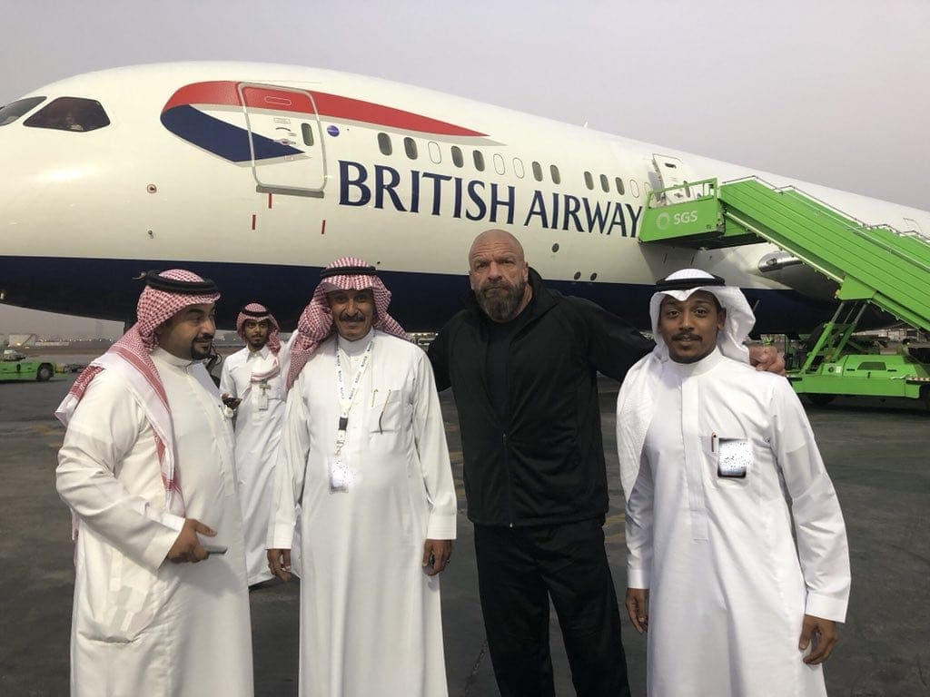 Triple H & Others Already In Saudi Arabia For Greatest Royal Rumble
