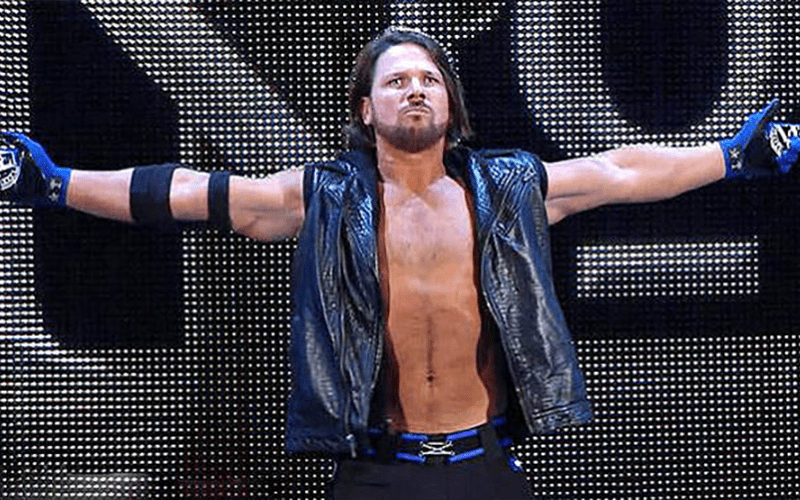 WWE Had No Main Event Intentions For AJ Styles When He First Signed