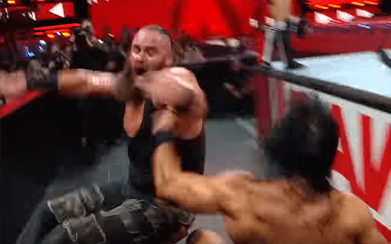 Incident on Monday’s RAW Reportedly Not Scripted