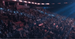 Footage of Fans Walking Out During Roman Reigns vs. Samoa Joe