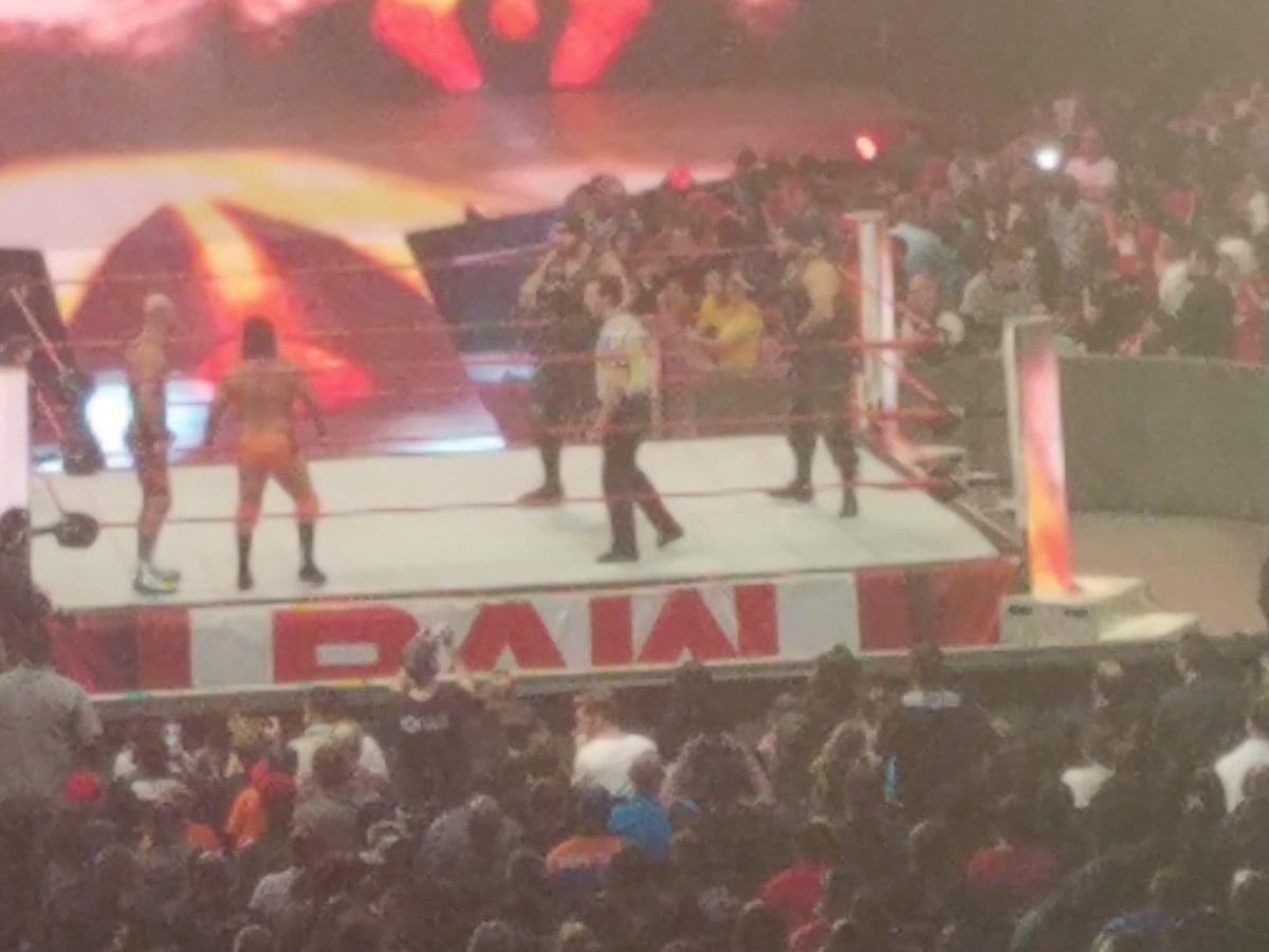 WWE Holds Dark Match In The Middle of RAW