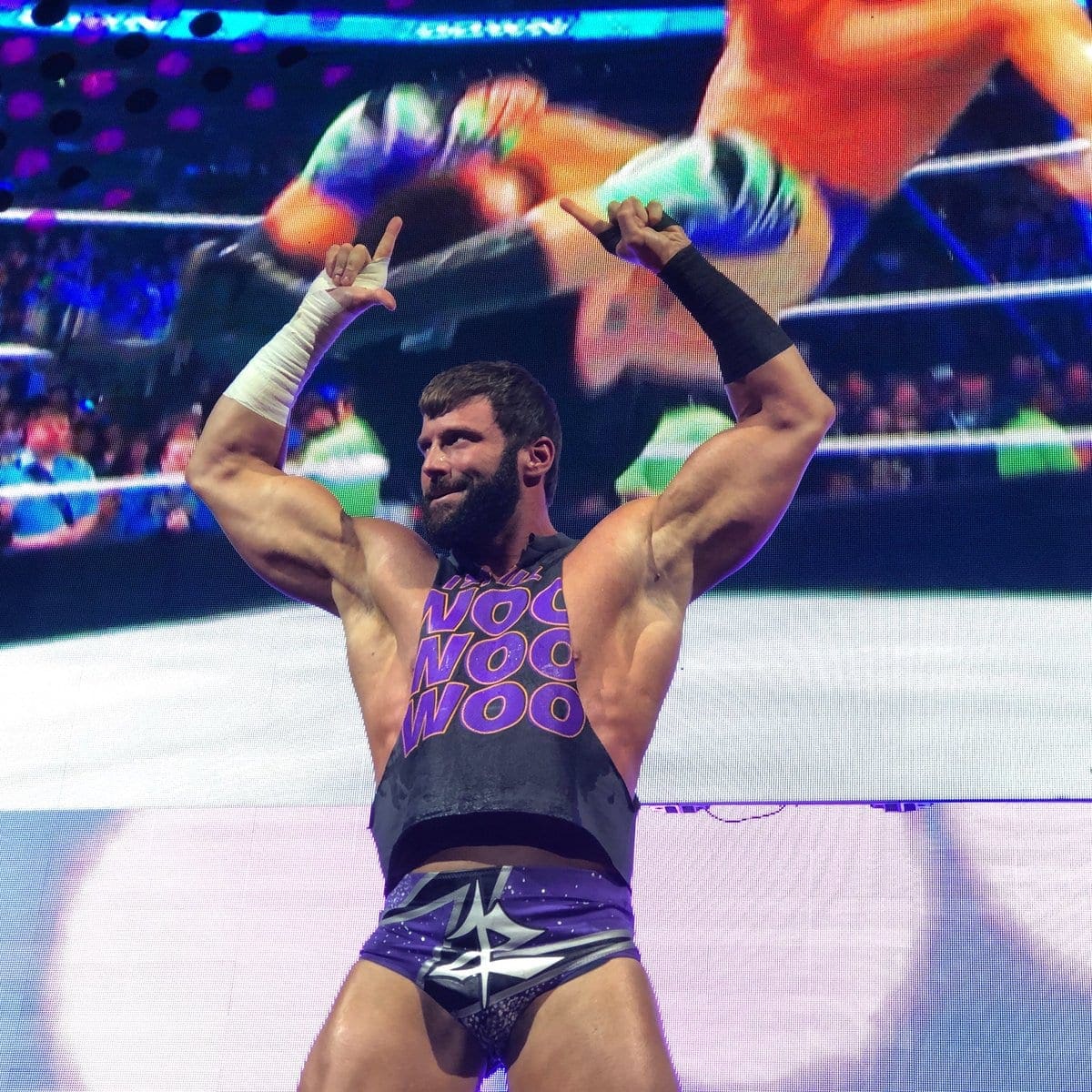 Zack Ryder Sporting New Look at WWE Live Event