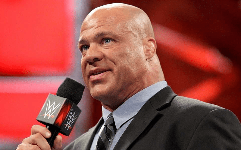 Kurt Angle Teases Match with Current Title Holder