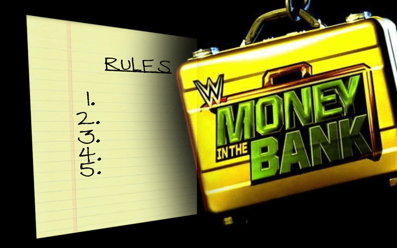 Specific Rule Laid Down For Money In The Bank This Year