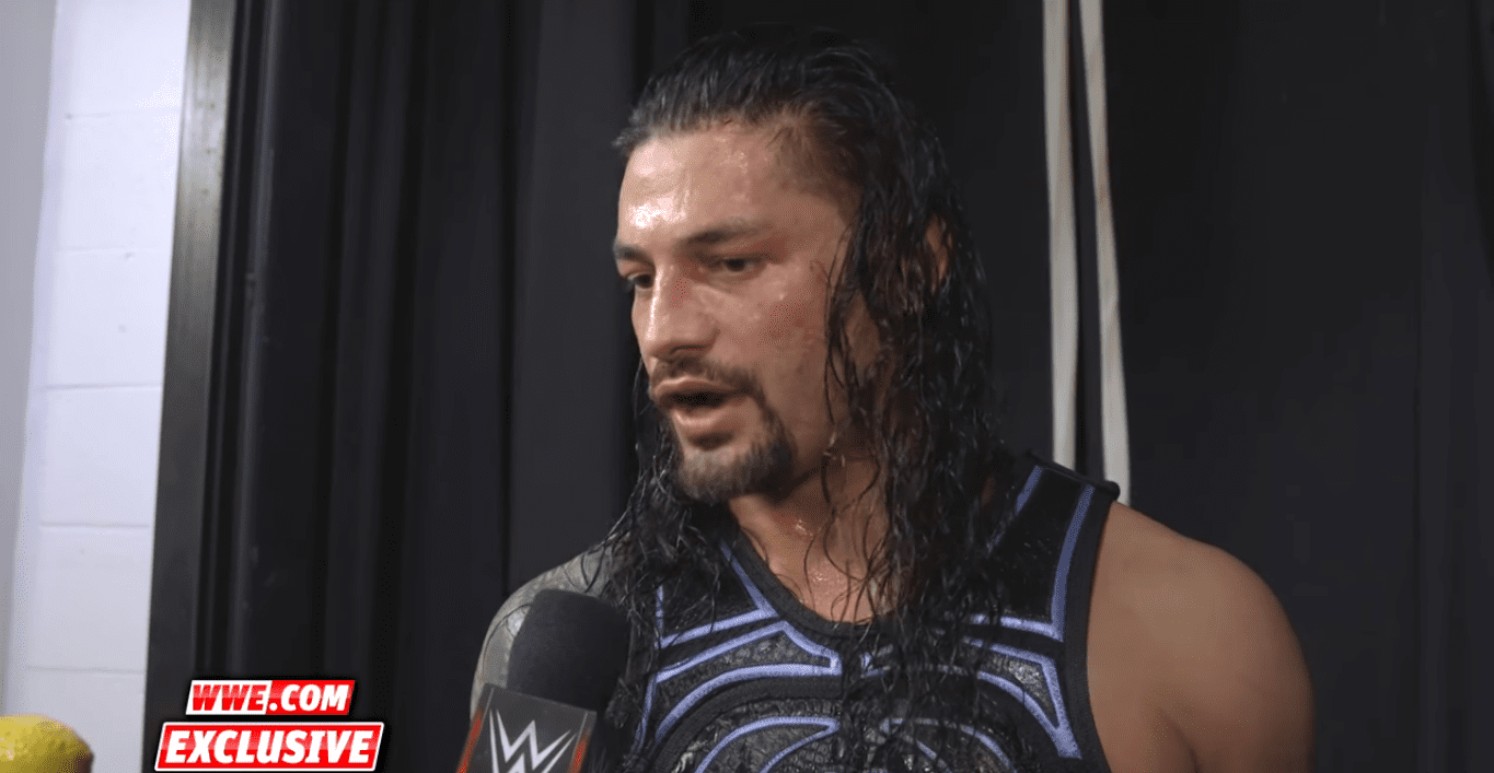 Roman Reigns Reacts to His Victory at Backlash Over Samoa Joe