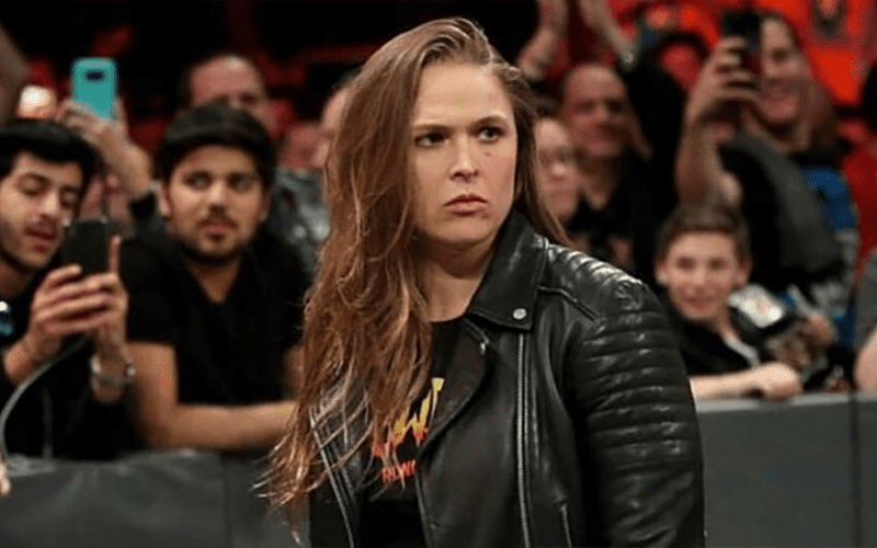 Reason Ronda Rousey Is Working Tag Matches
