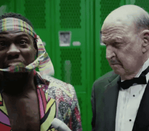 Gene Okerlund & Kevin Hart Star In Wrestling Themed Commercial