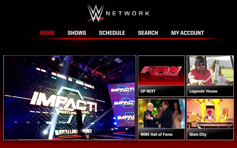 WWE Promotes Impact Wrestling on the WWE Network