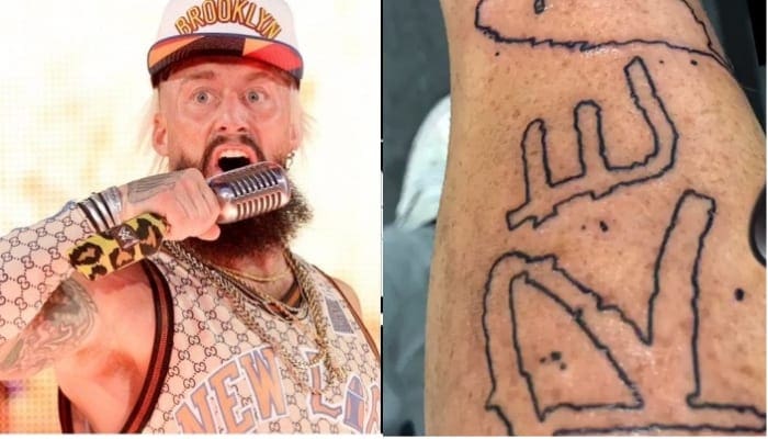 Enzo Amore Shows Off New Tattoo