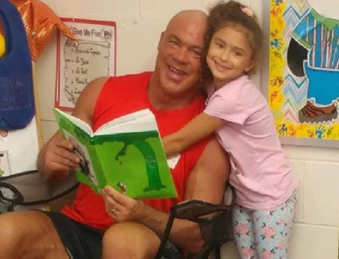 Kurt Angle Attends Special Event At Daughter’s School