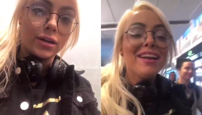 Liv Morgan Gets Cocky At Airport & Her Bag Is Pulled For Extra Security Check